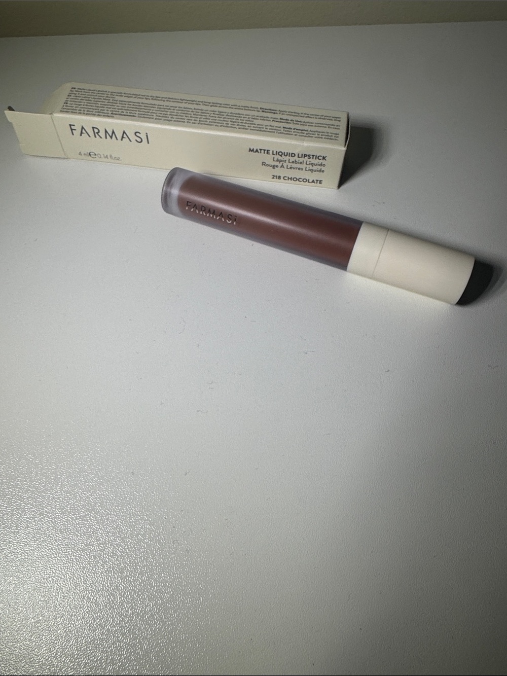 Farmasi Matte Liquid Lipstick — Warm Chocolate Brown